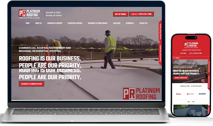 Platinum Roofing Image